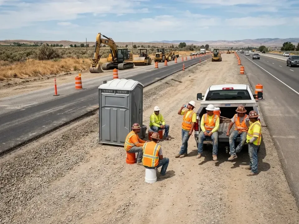 highway-road-construction-crew-007 — frequently asked questions, Porta Potty and Restroom Rentals in Kanab, UT